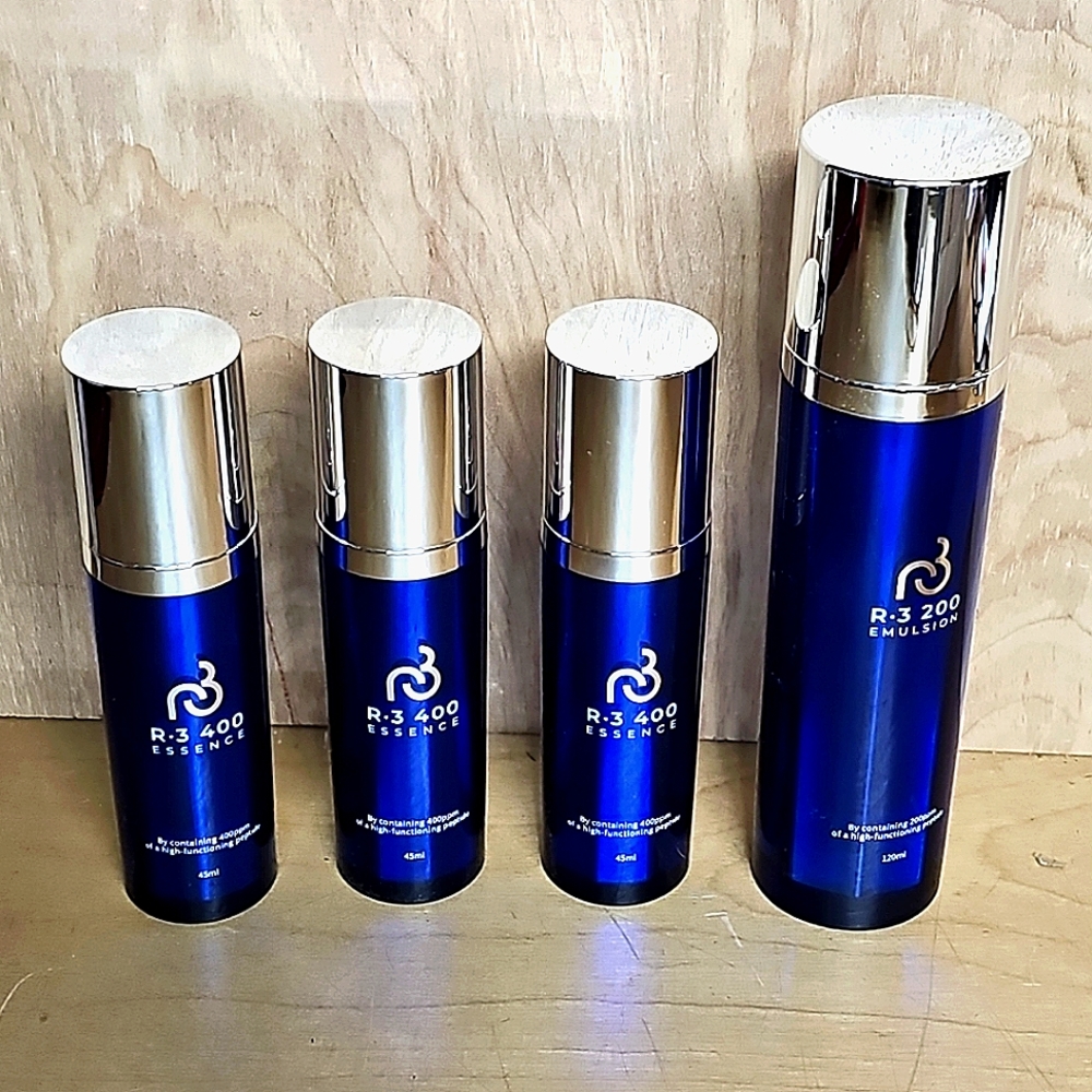 BUNDLE R-3 PEPTIDE R-3 200 Emulsion 120ml 1 BOTTLE PLUS R-3 400 Essence 3 btls